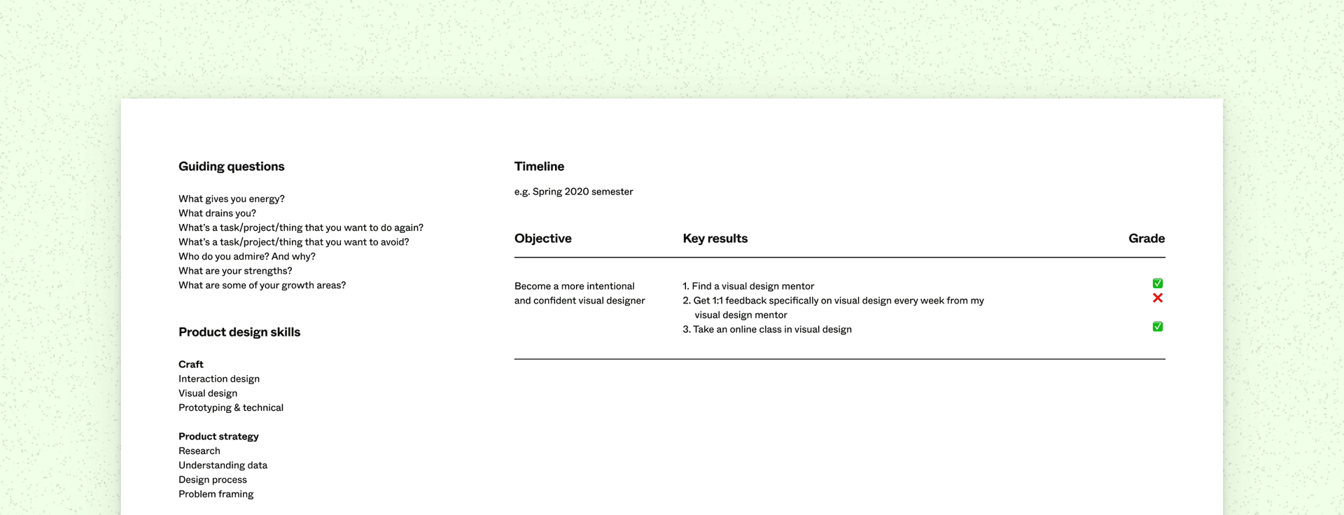 Designing your design career