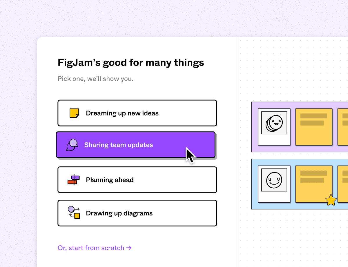 FigJam onboarding