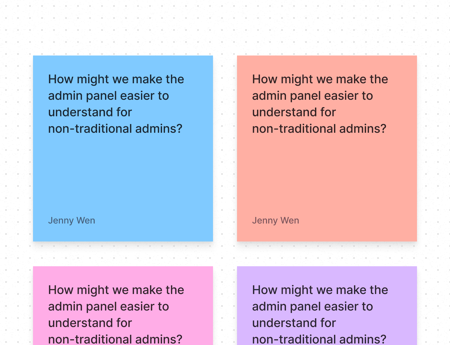 Quality of life updates