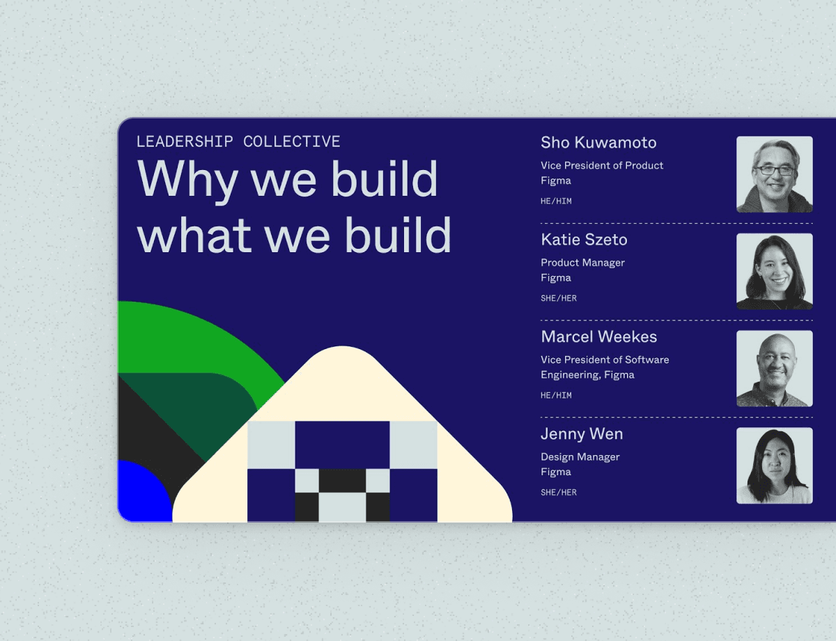 Why we build what we build