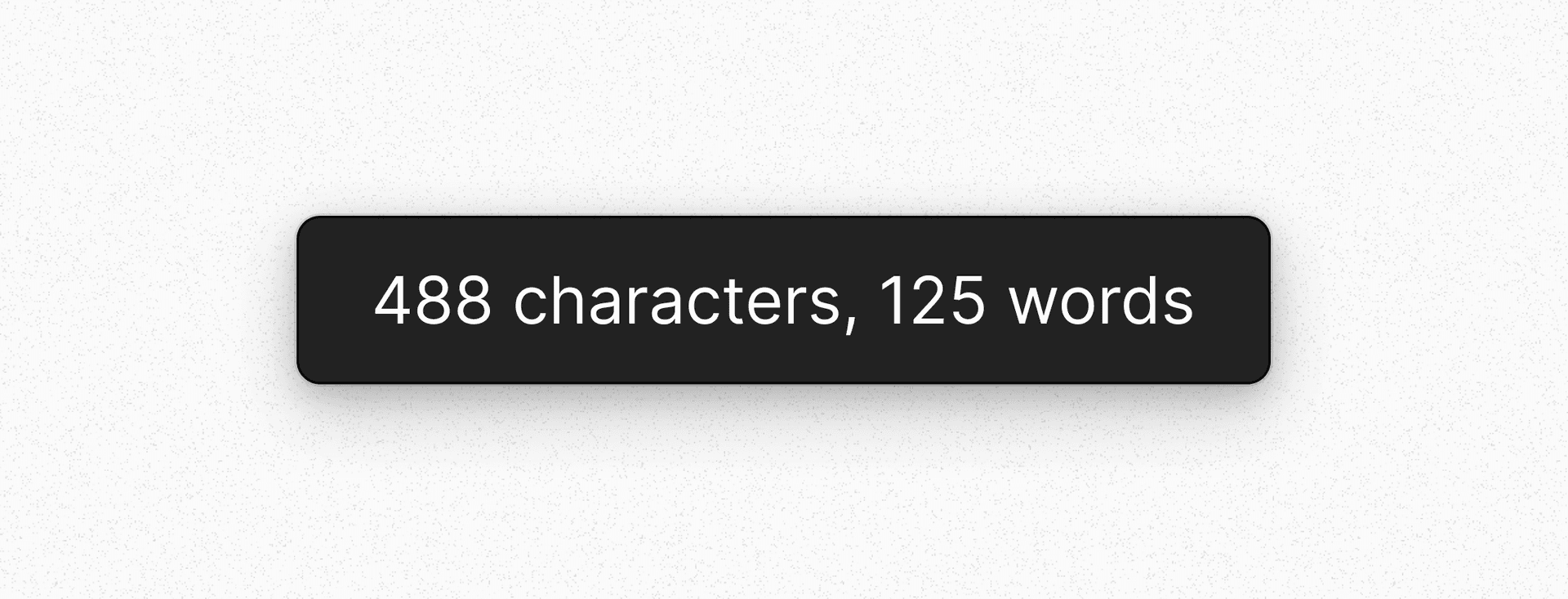 Word count